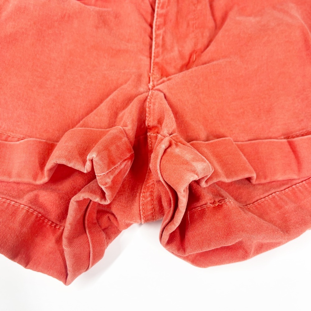 American Eagle Womens Orange Chino Shorts Size 8 - Picture 7 of 12